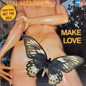 PROMO米MPSオリジLP プロモ・ステッカー！Jan Hammer / Make Love (Malma Maliny ) 1976年 MC 20688 1969年作のUS初版！George Mraz