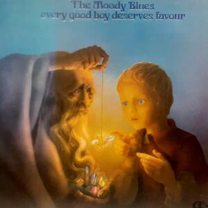 レア4ch CD-4 Quadra 日本盤LP！Moody Blues / Every Good Boy Deserves Favour 1975年 Threshold 4D27 ムーディー・ブルース Quadraphonic