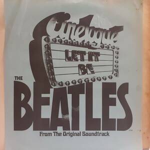 超レア 米プライベート2LP！Beatles / Cinelogue Let It Be (Rooftop Concert 収録) 1973年 Contra Band Music TB 4020 John Lennon