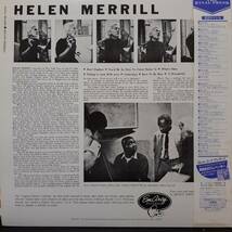 レアAudiophile！高音質限定プレス！日本盤LP帯付き Helen Merrill / With Clifford Brown 54年作の91年！EmArcy DMJ-5003 ヘレン・メリル_画像4