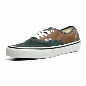 新品 VANS バンズ US アメリカ企画 AUTHENTIC オーセンティック 渋色 ツートン テッキシューズ スニーカー メンズ US11（29cm）