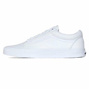 新品 VANS バンズ US アメリカ企画 OLDSKOOL オールドスクール True White 白白 ホワイト スニーカー レディース US6（24cm）