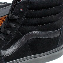 新品 VANS バンズ US アメリカ企画 スケートハイ SK8HI Black/Black ハイカット スウェード 黒黒 スニーカー メンズ US9（27cm）_画像5