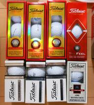 TITLEIST,ゴルフボール29個★タイトリスト,キャップ,サンバイザー★帽子★おまけ,5スリーブ,ロスト6個、ティー18本 _画像6