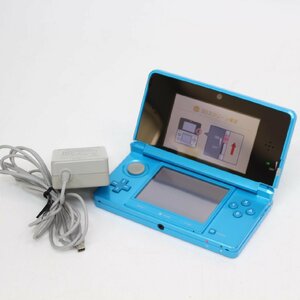 072)ニンテンドー Nintendo 3DS CTR-001 ライトブルー ゲーム機