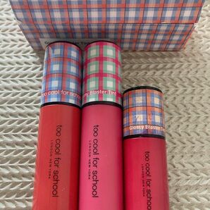 値下げ　too cool for school GLOSSY BLASTER TINT 3本セット