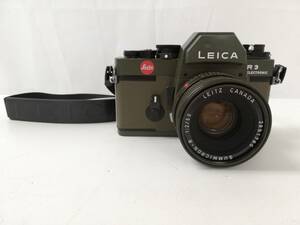 Leica ライカ R3 50mm f/2 レンズ Olive オリーブ 35mm フィルムカメラ J146