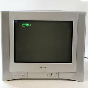 NA4541 中古 動作品 SONY KV-14DA75 トリニトロン カラー テレビ ソニー ブラウン管テレビ 14型 2006年製 検S