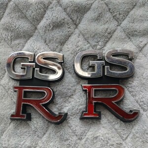 三菱　ギャランGTO GSR エンブレム 旧車 当時物　FTO 　ランサー