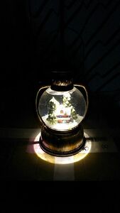 LED water lantern [ snow dome ] snow bireji[ beautiful goods ]