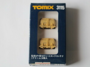 TOMIXto Mix 3115 I have UT-1 shape tanker container cream (2 piece entering )