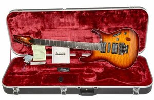 ★ハードケース付！Ibanez アイバニーズ S-Prestige S5470Q RBB エレキギター 美品！★