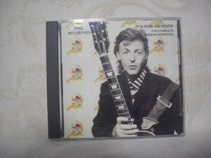 ポール・マッカートニー PAUL McCARTNEY / IT'S NOW OR NEVER(THE COMPLETE RUSSIAN SESSIONS)