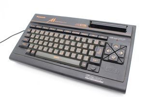 【ト石】 Panasonic パナソニック レトロパソコン MSX2 FS-A1 RAM64K VRAM128K ブラック 通電確認済み ECZ01EWH50