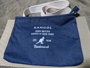 KANGOL Kangol shoulder bag casual style usually using .!