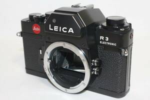 ライカ Leica R3 ELECTRONIC フィルム一眼レフ カメラ ブラック