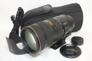Nikon ニコン 望遠ズームレンズ AF-S NIKKOR 70-200mm F2.8G ED VR II フルサイズ対応 (110-055-1