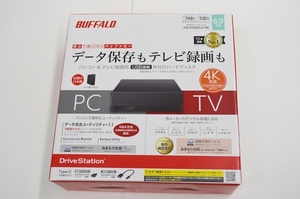 超美品 BUFFALO バッファロー 外付けハードディスク 6.0TB HD-EDS6U3-BE
