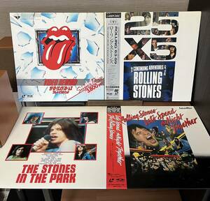 LD レーザーディスク/美盤/ローリング・ストーンズ THE ROLLING STONES 4枚セット