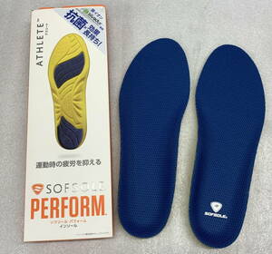 ◇ SOFSOLE ソフソール パフォーム インソール アスリート [ No.13026 ] 男女兼用 [ Lサイズ/26.5～28cm ] 【保管品】 / 中古(S240117_1)