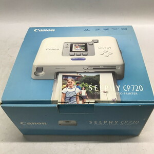 ●canon　キャノン　フォロプリンター　SELPHY CP720　2006年製　未使用品　経年保管品　ジャンク扱い(u1229_12_1)