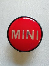 BMW MINI ミニクーパー センターキャップ Ｒ系 レッド 54mm　４個_画像3