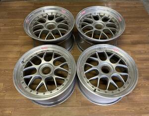 BBS ポルシェ　997GT3 CUPカー　純正センターロック　アルミホイール4本　18インチ　9J ＋45位／2本　11J ＋30位／2本