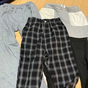 パンツ　 チェック柄　スカート　タイツ　140 子供服