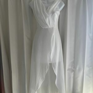 o price cut! including carriage! Mini dress white S size tag equipped 