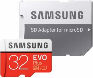 [新品・未開封] Samsung microSDカード 32GB EVOPlus MB-MC32GA/ECO サムスン⑥