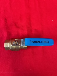 未使用品　銅製ボールバルブ FLOBAL　1-600 W.O.G