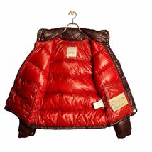 極美品　モンクレール MONCLER 光沢 ダウンジャケット 0サイズ EVER エバー 1円スタート　メンズ　レディース　日本人気サイズ_画像4