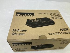 HS702-240119-098【中古】DC18SG 充電器　makita マキタ 対応バッテリ ：BL1411G BL1413G BL1415G BL1813G BL1815G