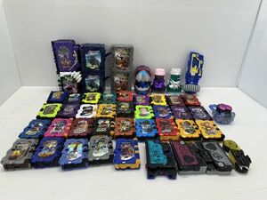 HM052-240124-61【ジャンク】仮面ライダー ギミック 47点まとめ ライドブック プログライズキー バイスタンプ DX ランペイジガトリング 他