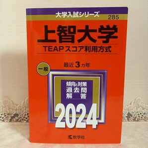  上智大学 TEAPスコア利用方式 2024年版 　　　　　【最新版　未使用】