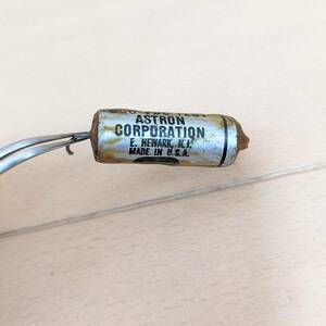 ビンテージ Astron Metalite 0.1uf 400V 金属紙コンデンサ