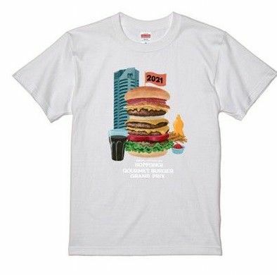 【六本木グルメバーガーグランプリ　2021】　限定　非売品　オリジナルTシャツ　Lサイズ　