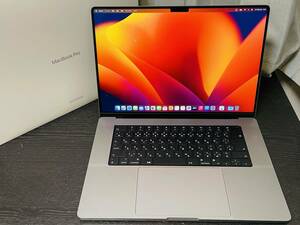 ★CTO美品★MacBook Pro 16-inch Late2021★M1 Max 10コア/64GB/SSD 1TB/32コアGPU