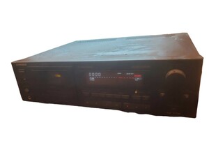 18566 Pioneer/パイオニア/T-656/3ヘッドデッキ/録再 周波数特性 FLAT SYSTEM搭載/ステレオカセットデッキ/1990年/当時物/オーディオ