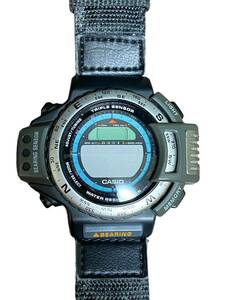 18593 カシオ　CASIO　プロトレック　PRO TREK　ATC-1100　トリプルセンサー　デジタル　クォーツ　メンズ　腕時計 ジャンク
