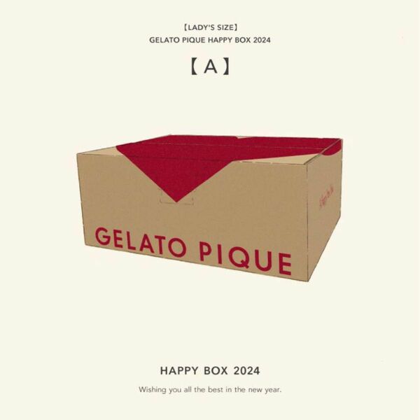 ジェラートピケ gelato pique福袋 HAPPY BOX 2024ピンク A