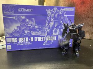 【完成品・未塗装】HGUC 1/144 イフリート・ナハト