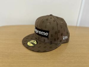 (美品)SUPREME BOX LOGO NewEra Cap 7 5/8 60.6㎝