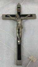 イタリア ヴィンテージ キリスト 十字架 / Italy ロザリオペンダント トップ_画像1