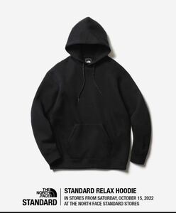 THE NORTH FACE STANDARD RELAX HOODIE ブラック 黒 ノースフェイス スタンダード スウェット パーカー サイズL 