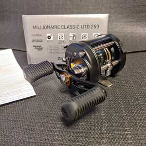 ◇ 実釣未使用品 US ダイワ ミリオネア クラシック UTD 250 ベイトリール（右巻き）DAIWA Millionaire Classic M-C UTD 250 ◇