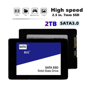 SSD 2TB 2.5 インチ SATA3.0 6Gb/s 内蔵 カード 高速 ハイスピード PC パソコン ゲーミング ノート デスクトップ 増設 新品 7mm