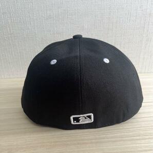 ニューエラ インディアンス キャップ ブラック 59Fifty 7 5/8の画像5