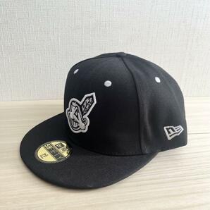 ニューエラ インディアンス キャップ ブラック 59Fifty 7 5/8の画像2