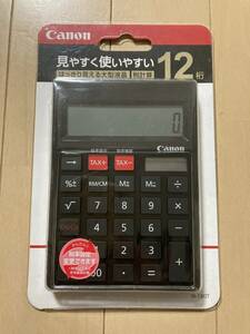 * unused *[Canon] Canon calculator see easy easy to use 12 column SI-120T*